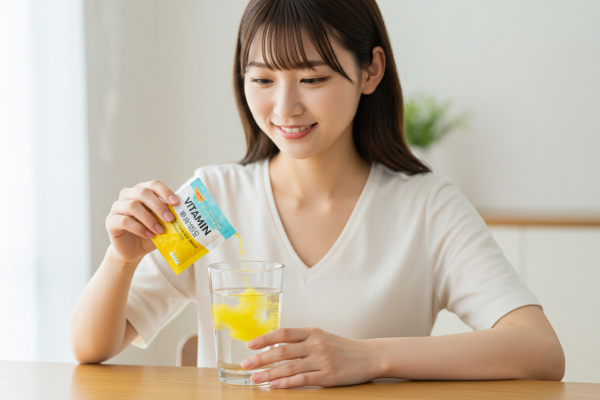 水に溶かして飲むビタミンの種類と選び方